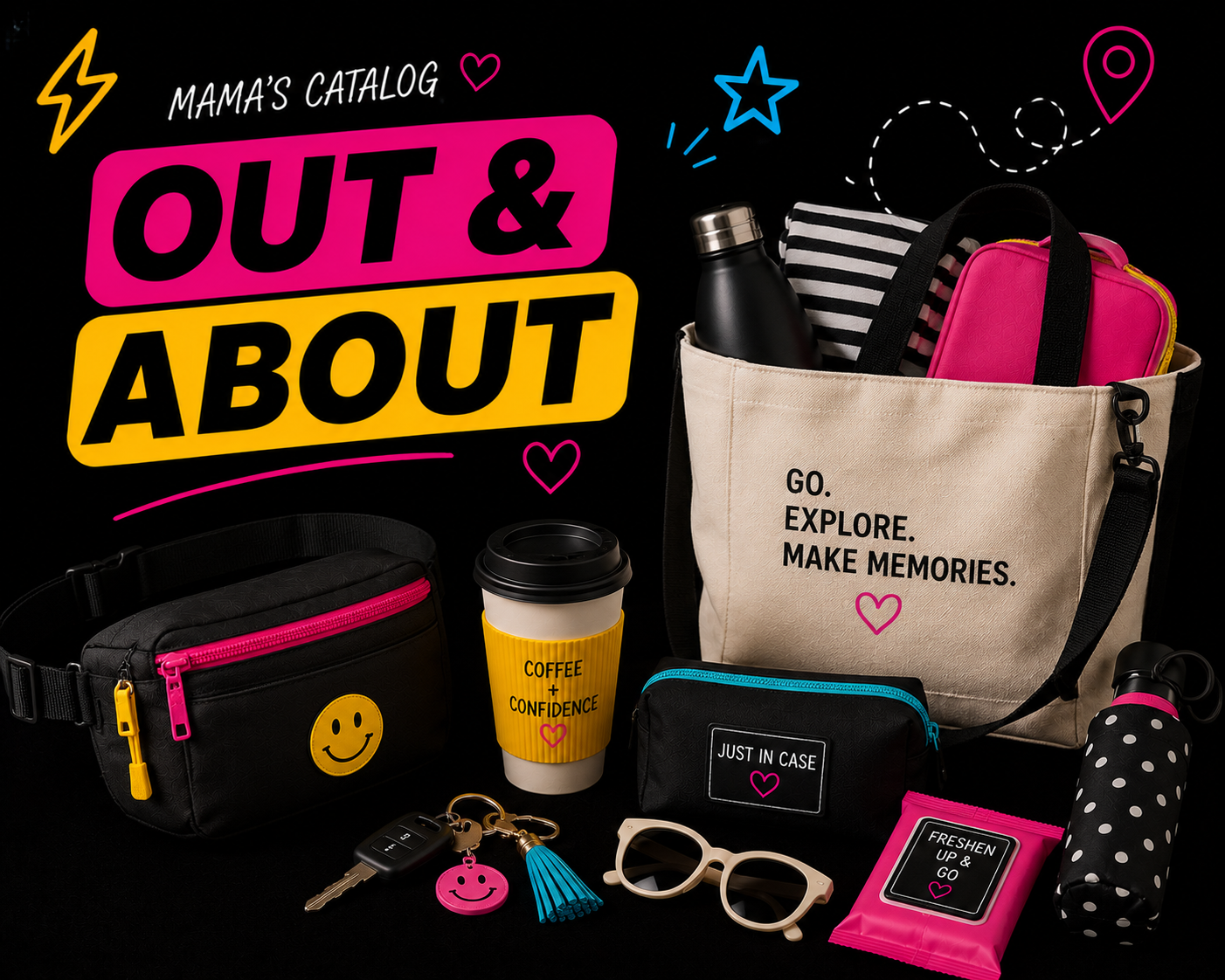 Out & About — Mama's Catalog category cover
